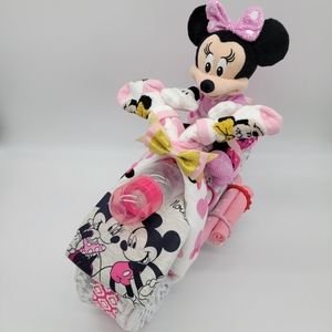 Minnie Mouse Motorcycle Diaper Cake